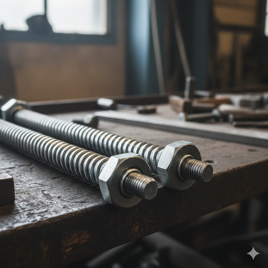Threaded Rods Manufacturers and Suppliers in India | JVS Nut Bolt