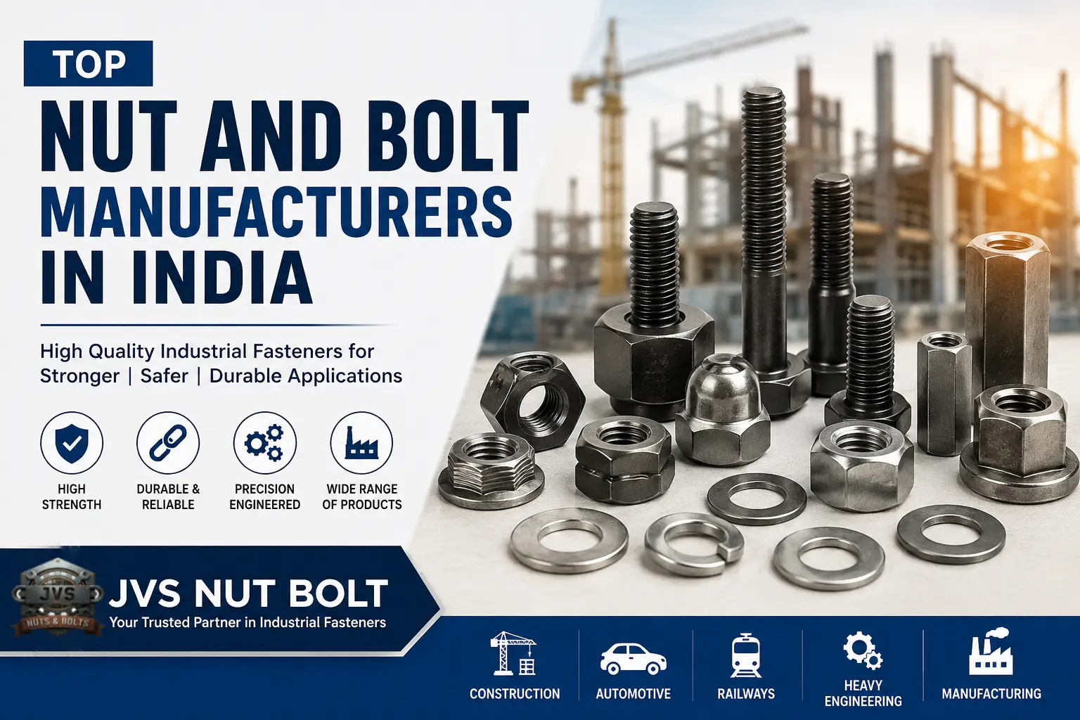 nut bolt manufacturers in India