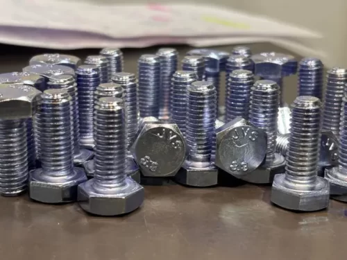 Blue Zinc Hex Bolts